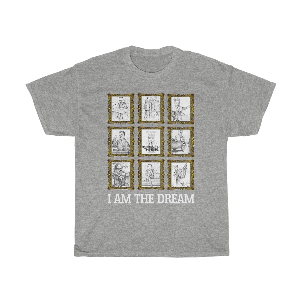 I AM THE DREAM Unisex Heavy Cotton Tee - Image 3
