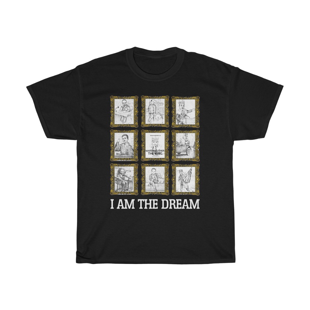 I AM THE DREAM Unisex Heavy Cotton Tee - Image 2