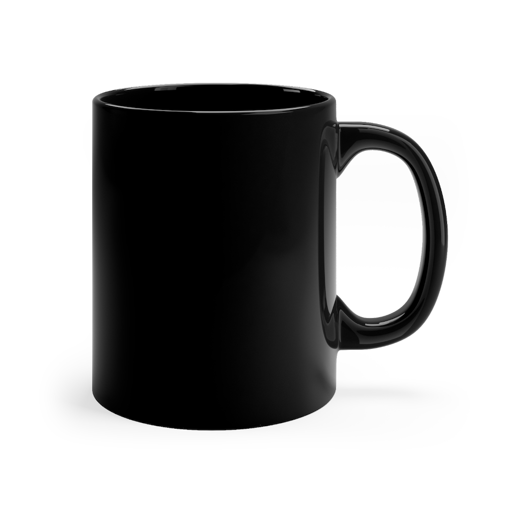Martin Luther, The King Black Mug 11oz - Image 3